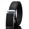 Men's leather belt factory direct automatic buckle couples cattle leather belt belt wholesale
