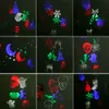 Christmas Light Projector Ucharge Rotating Projector Snowflake Spotlight LED Light Show för Halloween Party Holiday Decoration1115675