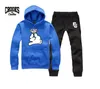 S-5XL DGK Tracktails Quality Brand Sweat Suit Men Sweat-Suits Hip Hop Clothing Casual Wear Sportswear314H