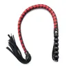 BDSM Toys Restraints Bondage Gear 8 Colors Whip Sex Toys For woman Couple Adult Game Sexy Whip PU Flirt Sex Slave Toys9416745