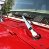 Okno przednie Wycieraczka Wiper Wiper Dekoracja Dekoracji Dżip Wrangler 2007-2017 ABS Car Styling Exterior Car