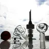 Clear Tornado Hookahs Bong Cyclone Glass Bongs Turbine Percelen DAB Olierouts Roken Water Bong Pijpen 18mm Gezamenlijk WP146-1