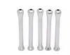 70mm Metal Snuff Straw Sniffer Snorter Nasal Tube Snuffer Nasal for Smoking Pipe Accessories Sniffer Tobacco Pipes