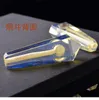 Nieuwe Collectie Natuurlijke Crystal Smedig Pipes Quartz Tobacco Pipes Gezonde Hand Gesneden Roken Pijpen Gratis Verzending