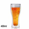Jankng 1 stks Clear Onbreakable Silicone Clear Cup Rode Wijn Dubbele Wall Glass Bier Cup Whisky Cups Glaswerk Bar Travel Fles Gratis schip