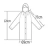 Transparent Raincoat Kvinnor Män Portabel Utomhus Travel Rainwear Vattentät Engångs Camping Hooded Ponchos Plast Regnskydd