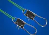 Partihandel 7200PC / Många Rostfritt Stål Belagt Fiske Trace Lure Wire Spinnare Leader Hooks Swivel Interlock Snaps 72PCS / Pack