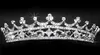 Nouveau brillant strass couronne alliage le plus populaire brillant couronne mariage bal fête filles mariée diadèmes mode couronnes