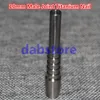 Double Jointed Adjustable Titanium Nails 10mm 14mm 18mm Regular Ti Nail Updated Version 10mm male joint Universal GR2 Domeless Nails Tools