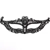 Svart Butterfly Lace Mask Kvinnor Sexiga Animal Party Masker Fascinerande Rolig Ansiktsmask för 2016 Party Queen