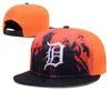 2019 Fashion Hip Hop Black Top Red Brim Tigers Justerbara Bones Caps Sports Logo broderade baseball snapback -hattar billiga grossist8254963