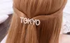 10 unids / lote mezcla colores de cristal clips de pelo barrettes adornos de flores para niñas mujer joyería regalo hj003 envío gratis