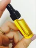 2ML Mini Amber Glass Essential Oil Dropper Bottles Refillable 4 Colors