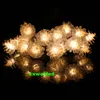 2M 20 Quente LED White Pine cone Lamp Fada Luz da corda para o Natal Wedding Party Início Room Decor presente