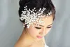 Accessori per capelli da sposa sposa sposato coreano testa di fiore fiore fatto a mano copricapo di perline di cristallo sposato pettine di perle