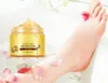 Bioaqua 24K Gold Shea Buttermassage Cream Peeling Maska Baby Foot Skóra Gładka Care Care Krem złuszczająca maska ​​stopy DHL 6562113