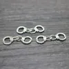 30pcs lot 31x11mm antika gümüş kelepçe cazibesi kolye260j