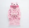 Pigiama Baby Animal Peluche Accappatoio Baby pc 1 ragazzo ragazza morbido velluto accappatoio pigiama corallo bambini vestono vestiti del bambino5495906