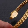 316L roestvrij staal gouden knoop draad manchet bangle schedel einde armband vrienden cadeau