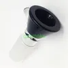 thick 5mm heady bowl slides for bong purple green black white 14mm male with handle Smoking Accessory Glass Water Pipe Bongs 18mm bowls