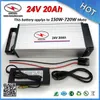 Große Kapazität 24V 20Ah Elektro-Fahrrad-Batterie/Elektro-Fahrrad-Batterie/Ebike-Batterie mit Gepäck-Gepäckträger Kostenloser Versand