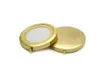 70mm blank gold compact mirror Pock compact mirror magnifying Mirror frame Great for DIY Decro 18410-2