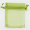 200Pcs 7X9 cm Organza Bag Wedding Favor Wrap Party Gift Bags 15 colors for select new1816842