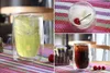 JANKNG 1 Pcs Clear Handmade Heat Resistant Double Wall Glass Tea Drink Cup Healthy Drink Mug Coffee Cup Insulated Clear Glass