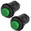 2 Pcs Botão de bloqueio botão de reset Push OFF-ON Carro / Barco / Brinquedos 12mm 427 # B00056 BARD