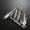 3 styl Titanium Nai Tip Collector Naboczny tytanowy paznokcie 10 mm 14 mm 19 mm Gr2 Gwóźdź odwrócone 2 ti dla koncentratu słomy DAB6085895