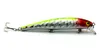 Hengjia 2016 Gloednieuwe Vissen Lokjes Hard Aas Minnow Pike Baits Bass Lure Isca kunstmatige 3D-ogen Haken Six Color Drop Shipping