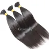 Atacado 10 pçs / lote Não processado Cabelo a granel 8-30inch Brazilian Brazilian Bulk 7A Cor Natural Cor Natural Virgem Cabelo Humano Tecer para Greaturemy