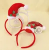 Neuankömmling Kinder/Erwachsene Haarschmuck Stirnband Mützen Weihnachtsmann Schneemann Stäbchen Rot Weihnachtsgeschenke für Kinder Mädchen Jungen