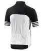 Men Black-White Cycling Jersey Set 2024 Maillot Ciclismo Road Bike Clothes Bicycle Cycling Clothing D11