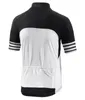 Conjunto de camisa de ciclismo masculino preto-branco 2024 maillot ciclismo roupas de bicicleta de estrada roupas de ciclismo d11