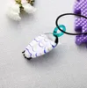 Сова Lampwork подвеска взорванные венецианские муранские стекла ожерелья и серьги наборы женщин мода ювелирные изделия