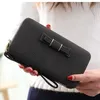 Purse wallet female no brand card holders cellphone pocket gifts for women money bag clutch Bow multi-function bag