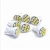 50st White T10 Wedge 8SMD 1206 LED -glödlampor W5W 2825 158 192 168 194 Gauge Instrument Cluster Dashboard Plate Bubs Lamps 12v9620633