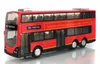 Alloy Car Model Toy, London Bus, Classic Coach Model,High Simulation with Sound, Head Lights,Kid' Christmas Gifts,Collecting,Home Decoration