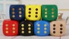 30mm Wood Dice Multi Colored Wooded Dices Playing Family Games Party Toy Decorative Dice Gift Good Price High Quality #S30