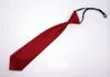 Corbata para niños, 4 colores, corbatas sólidas para bebés, 28*6,5 cm, corbata con banda de goma para niños, regalo de Navidad, envío gratis