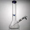 Bong Classic Beaker Bong Heady Glass Bong 10 '' Fumer des tuyaux d'eau en verre Scientific Verre Water Tuine de masse