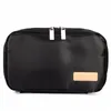 Wholesale-New Arrival Fashion Black Nylon Cosmetic Tool Makeup Brush Bag Case Brushes Holder Pouch Kit Bag 27x16x4cm