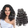 Braziliaanse maagdelijke haarbundels diep krullend haarhaar funmi inslagextensies weeft 3 stcs/lot kwaliteit natuurlijke kleur bellahair