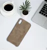 Newest Handmade Vintage PU Leather Cover for iPhone X XS Max XR 8 7plus 7 6s ultra thin Soft Mobile phone Case