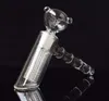 Nouveau marteau en verre 6 bras percolateur en verre barboteur conduite d'eau matrice pipes à fumer pipe à tabac bong bongs pomme de douche perc deux fonctions