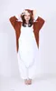 2018 New Kawaii Brown Gremlins Gizmo Cosplay Costume Onesies Halloween Carnival Party Christmas Adult Monkey Onesie Jumpsuit Topps Pajam295a
