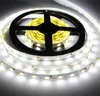 5 M 5050 3528 5630 Paski LED Light Ciepłe Biała Red Green Blue RGB Elastyczne 5m Rolka 300 LEDS DC 12V Zewnętrzna wstążka wodoodporna