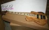 Custom 5 Struny Gitara Basowa Gorąca Sprzedaż 5 Struny Elektryczna Gitara Basowa Natural One Piece Body OEM Dostępna wysoka jakość