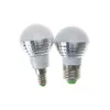 LED 3W RGB Globe Lamp 16 Kleuren RGB Lamp Aluminium 85-265V Draadloze Afstandsbediening E27 DIMBARE RGB Lichtkleur Wijzigen LED-lamp